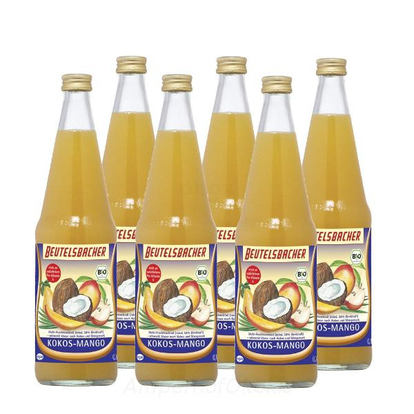 Produktfoto zu Kokos Mango Fruchtcocktail 6x0,7 l