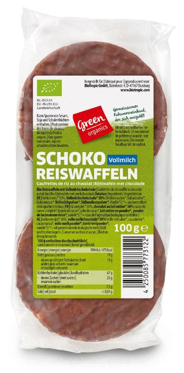 Produktfoto zu Schoko Reiswaffeln Vollmilch 100 g