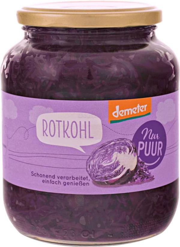 Produktfoto zu Rotkohl im Glas 680 g