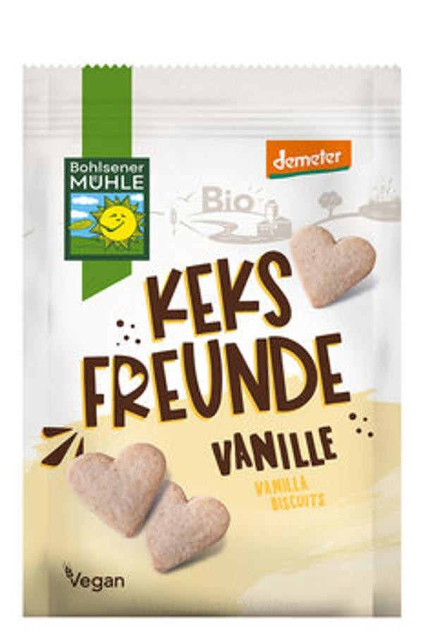 Produktfoto zu Keks Freunde Vanille 125 g