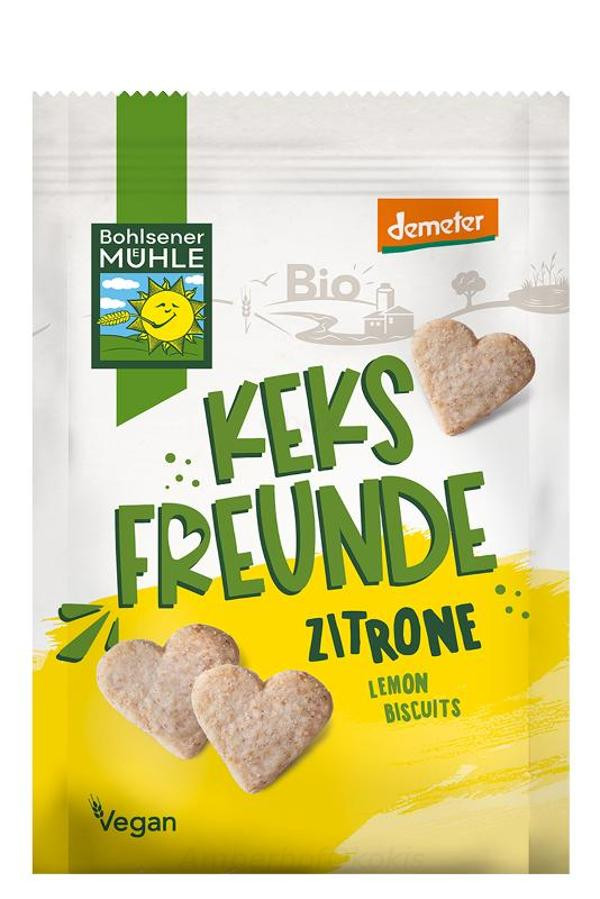 Produktfoto zu KeksFreunde Zitrone 125 g