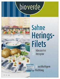 Produktfoto zu Küstenfischer Sahne-Heringsfilets 350g