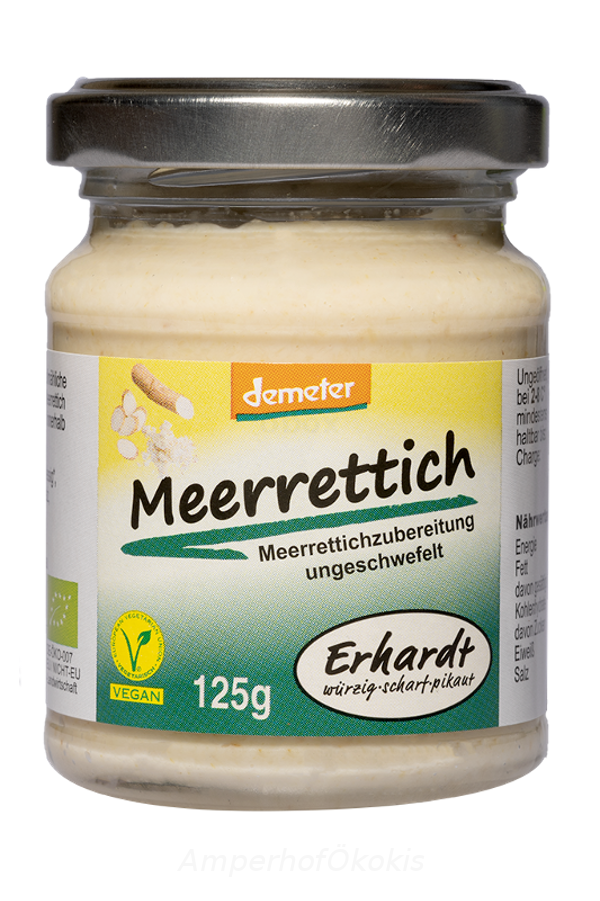 Produktfoto zu Meerrettich tafelfertig 125g