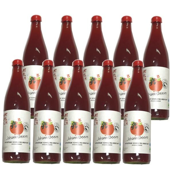 Produktfoto zu Apfel Johannisbeer Schorle 10x0,5 l