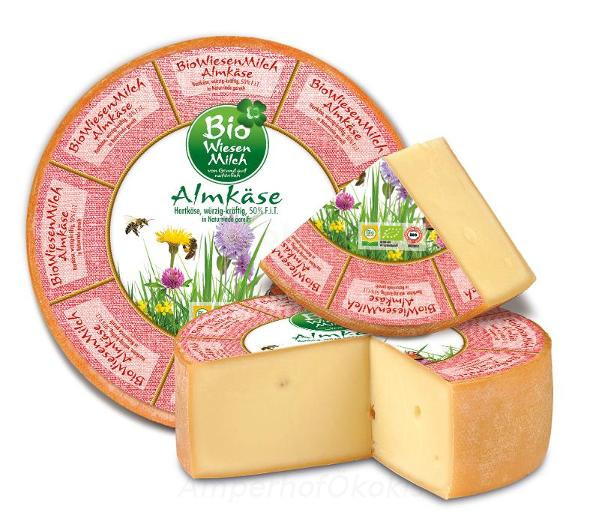 Produktfoto zu Wiesenmilch Almkäse 14 Monate180g