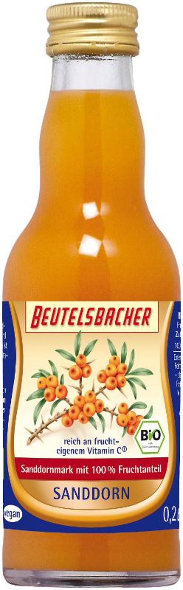 Produktfoto zu Sanddornsaft pur 0,2 l