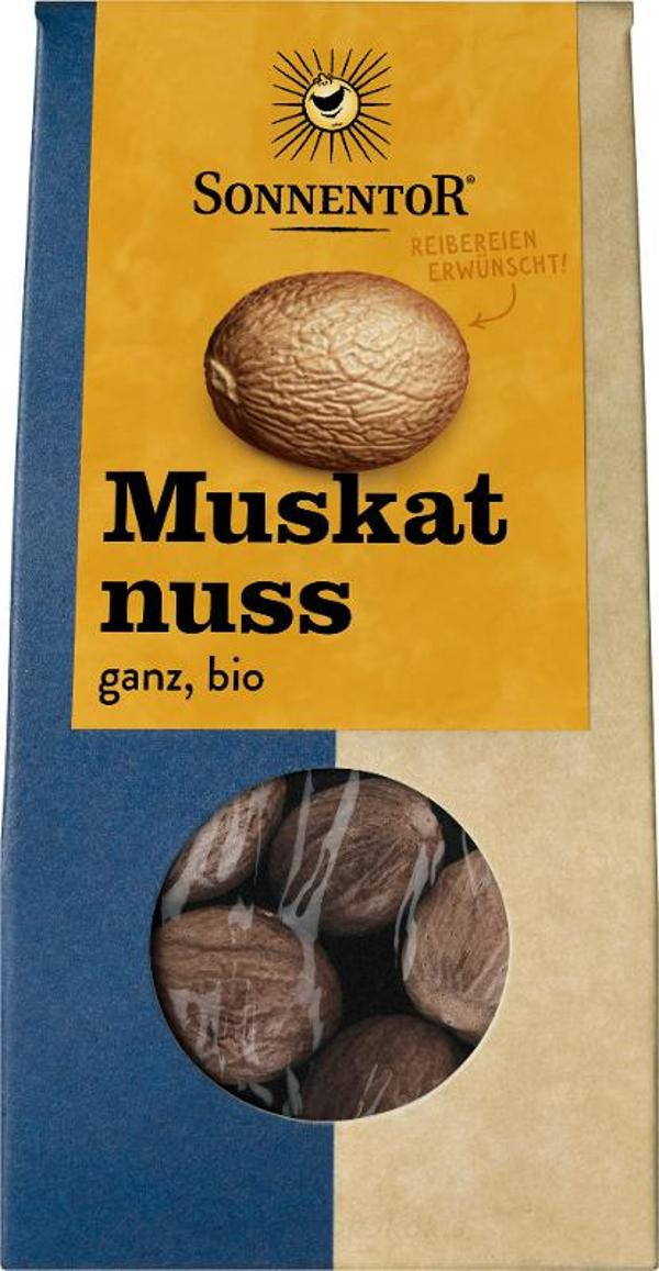 Produktfoto zu Muskatnuss ganz 25 g