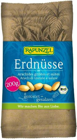 Produktfoto zu Erdnüsse geröstet, gesalzen 200 g