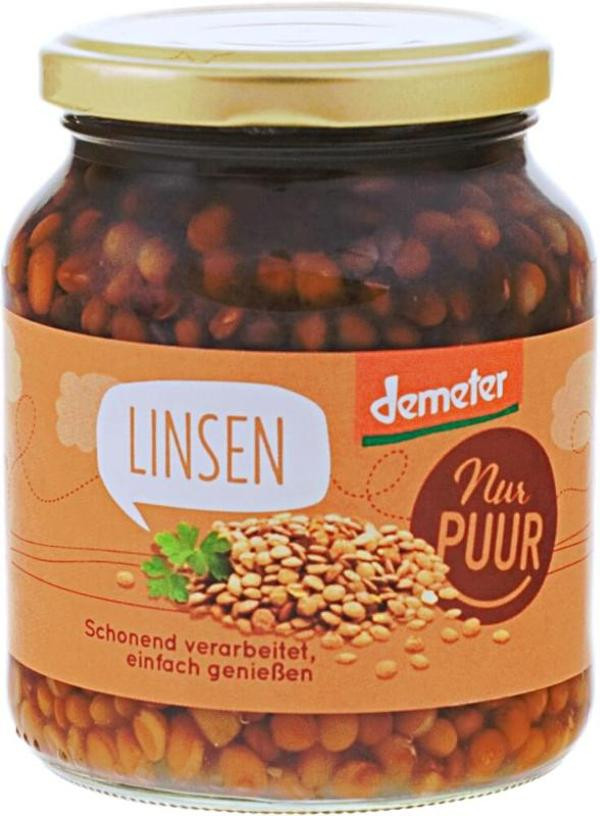 Produktfoto zu Linsen im Glas 360 g