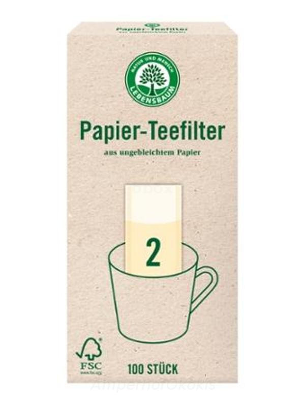 Produktfoto zu Teefilter Größe 2 für Tassen