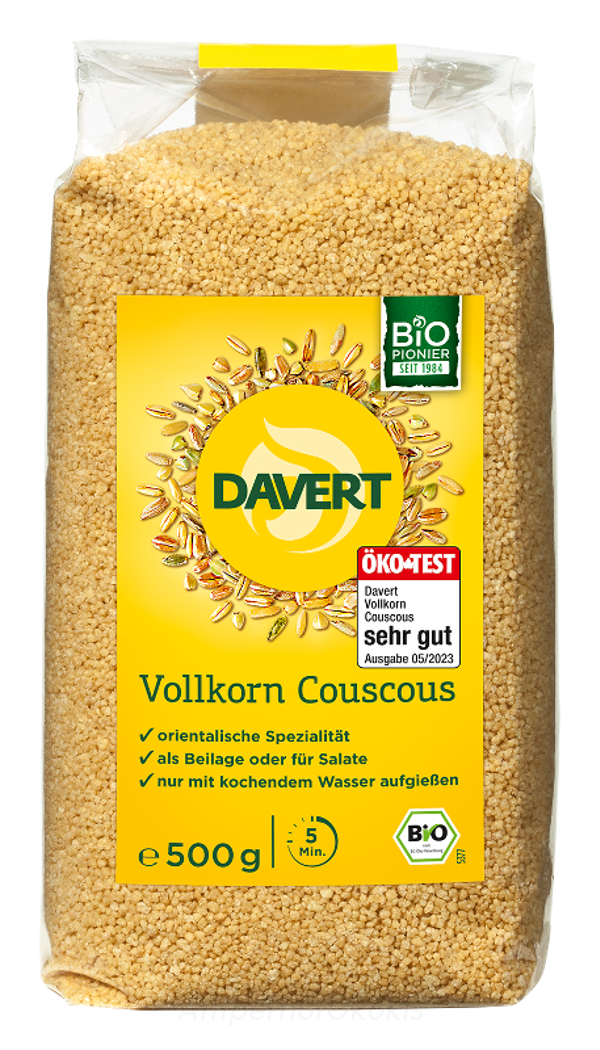 Produktfoto zu Cous Cous  Vollkorn 500 g