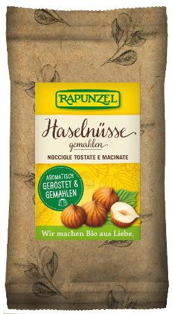 Produktfoto zu Haselnüsse geröstet, gemahlen 125 g