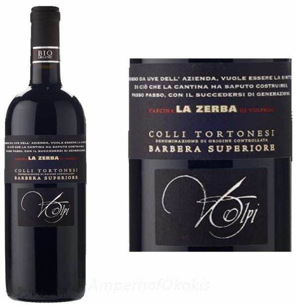 Produktfoto zu Barbera Superiore Volpi 0,75 l