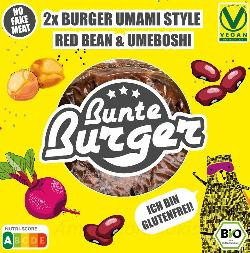 Produktfoto zu Bunte Burger Red Bean Umami Style 2 St.