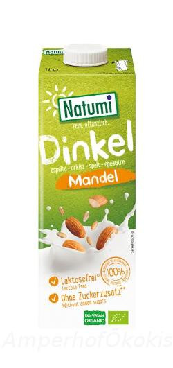 Produktfoto zu Natumi Dinkeldrink MANDEL 1 l