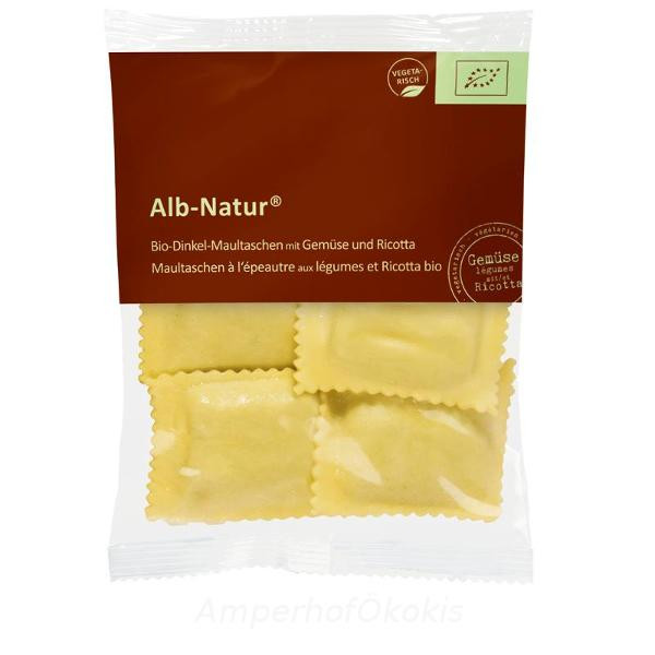 Produktfoto zu Dinkel-Maultaschen mit Gemüse-Ricotta-Füllung 280g