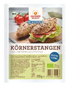 Produktfoto zu Körnerstangen glutenfrei 2x110 g