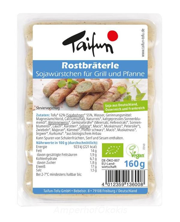 Produktfoto zu Tofu Rostbräterle 160g