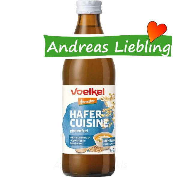 Produktfoto zu Hafer Cuisine Flasche 0,33 l