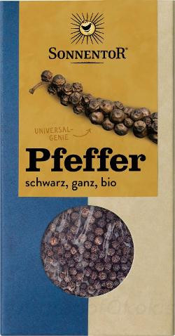 Produktfoto zu Pfeffer schwarz ganz 55 g