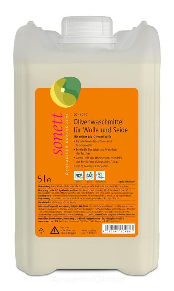 Produktfoto zu 5 l Oliven Waschmittel