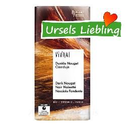 Produktfoto zu Vivani Dunkle Nougat 100 g