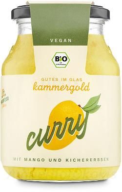 Produktfoto zu Curry mit Mango vegan 470 g im Pfandglas