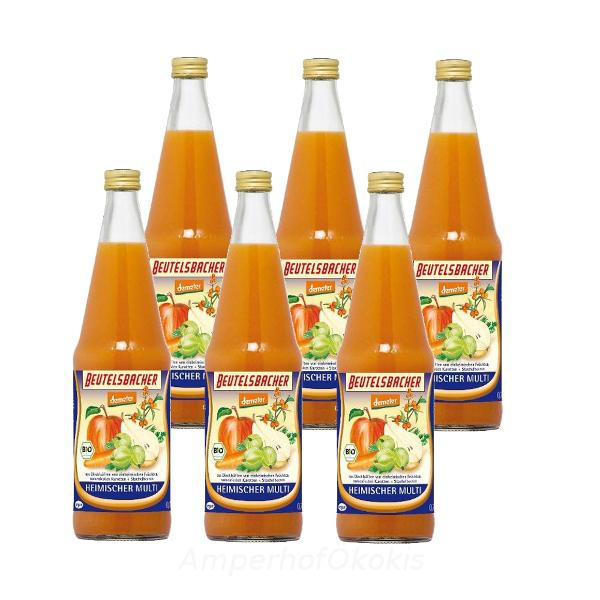 Produktfoto zu Heimischer Multisaft 6x0,7 l