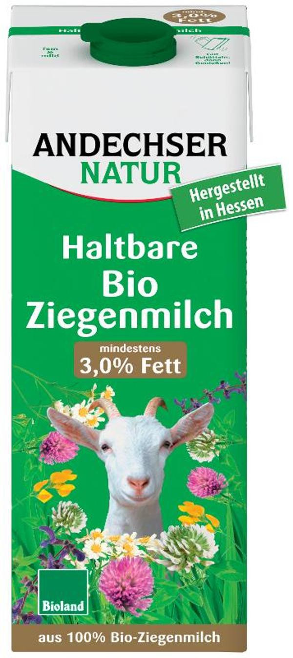 Produktfoto zu Haltbare Bio-Ziegenmilch min. 3,0% Fett, ultrahocherhitzt, homogenisiert 1l