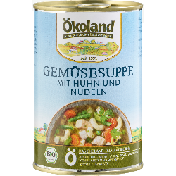 Produktfoto zu Gemüsesuppe mit Huhn 400g