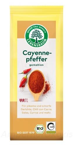 Produktfoto zu Cayennepfeffer gemahlen 50g