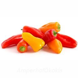 Produktfoto zu Snack Paprika süß  ca. 250g (rot-gelb-orange)